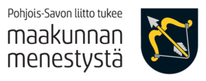 Pohjois-Savon liitto tukee maakunnan menestystä -logo