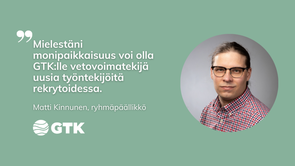 Matti Kinnunen monipaikkainen työ