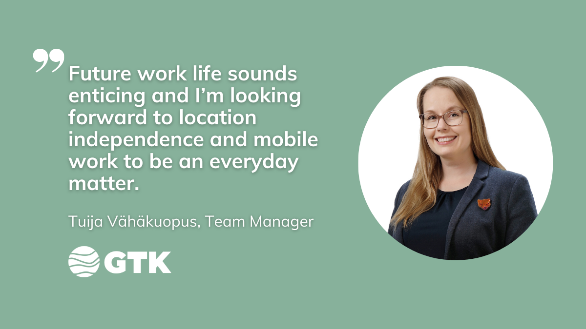 Tuija Vähäkuopus location independent work