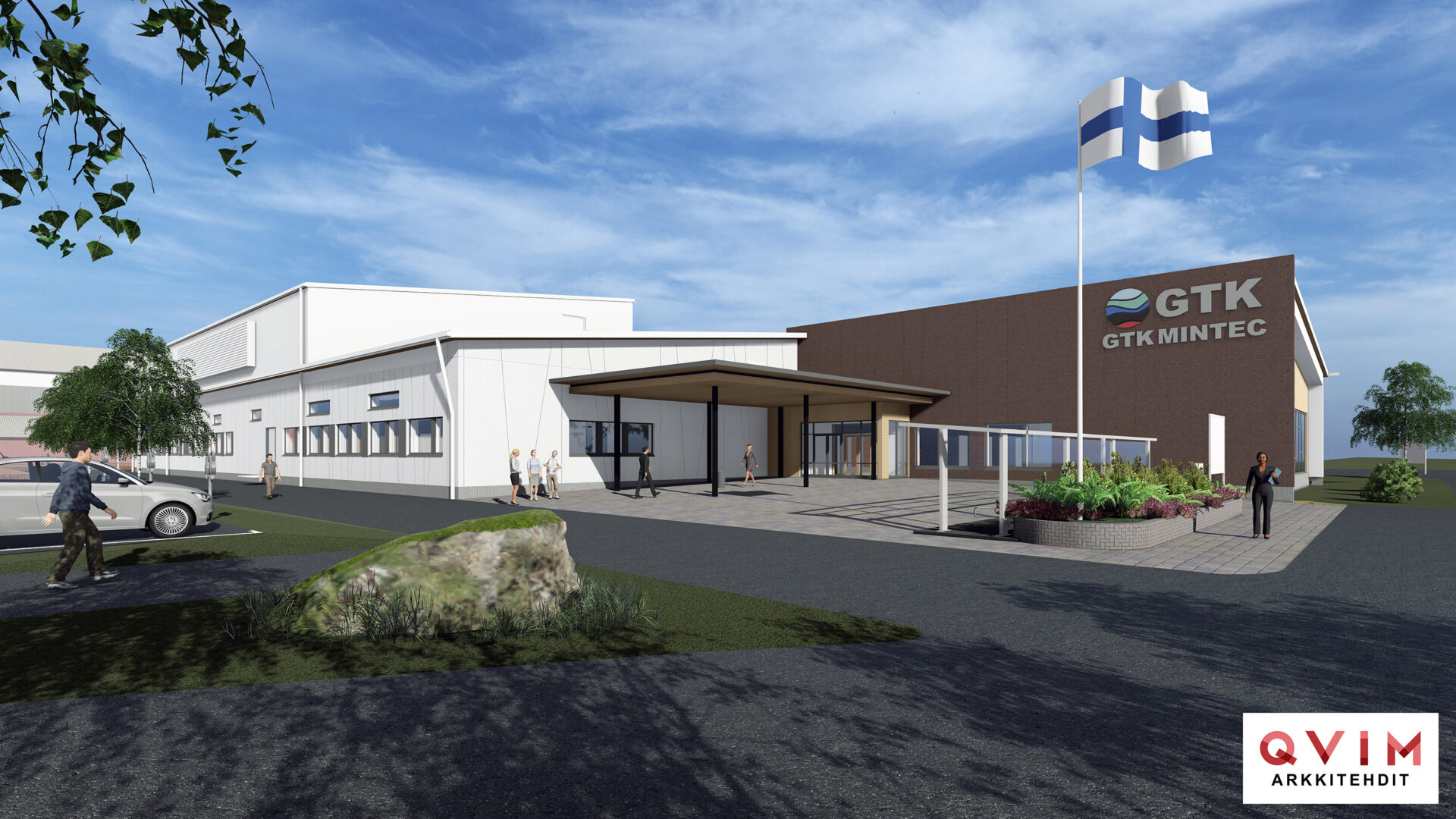 Gtk Grundstenen för GTK Mintecs nybygge murades i Outokumpu | GTK