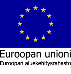 EU:n aluekehitysrahaston logo
