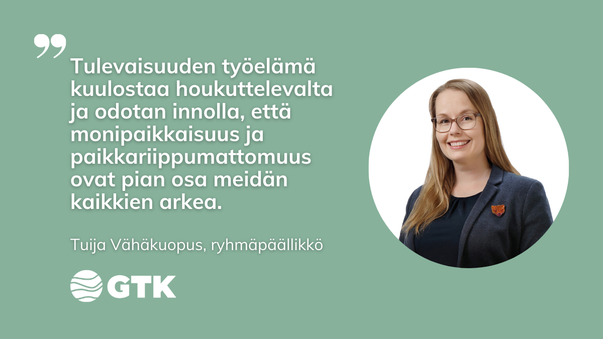 Tuija Vähäkuopus monipaikkainen työ