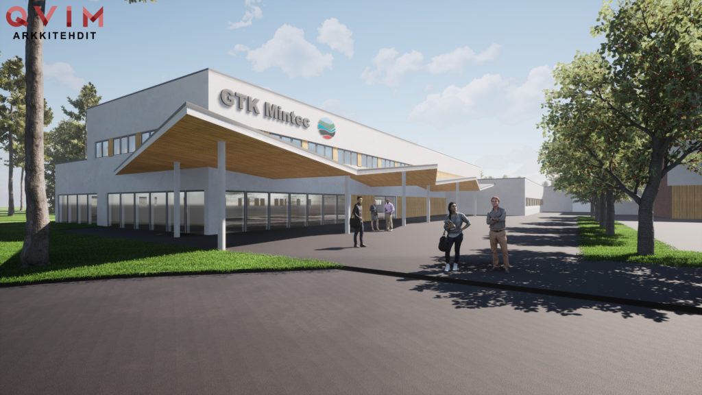 visual image of the future building of GTK Mintec