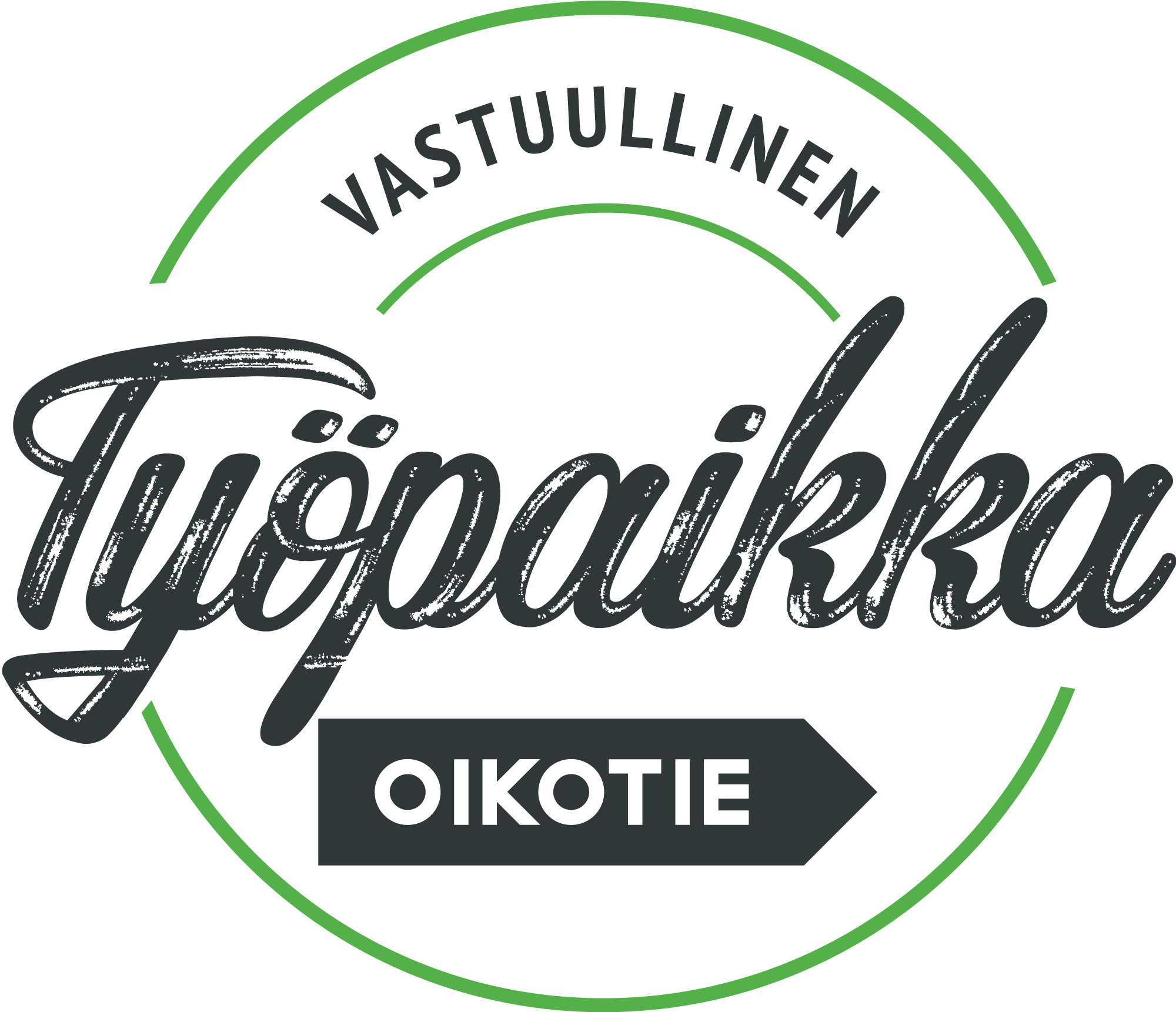 Vastuullinen työpaikka -logo.